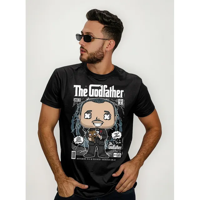 Remera El Padrino Funko Cine Película Premium Marlon Brando