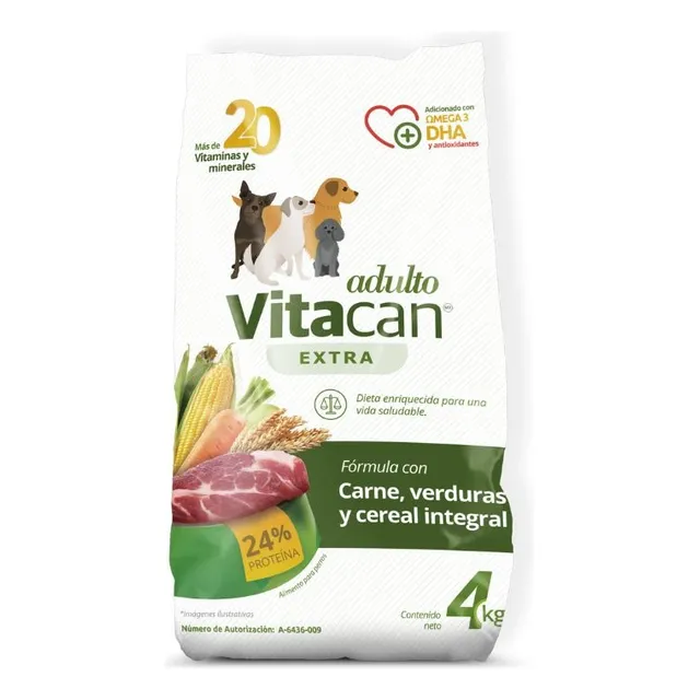 Vitacan Adulto 1 Saco De 4kg
