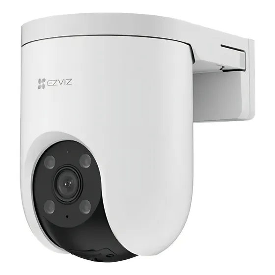 Camara Ezviz Domo H8c 2k Poe 360 Smart Color Sirena Exterior Color Blanco