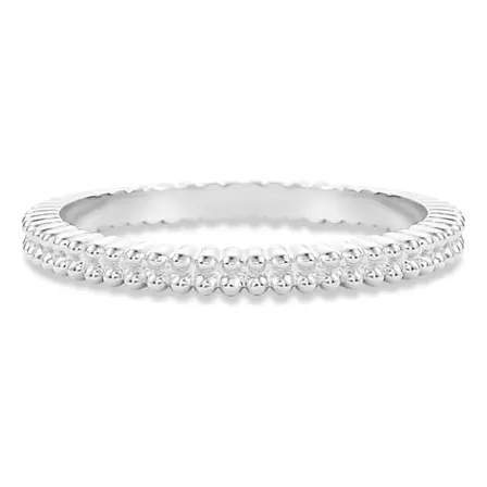 Anel Life Duplo Bolinhas Em Prata 925 16