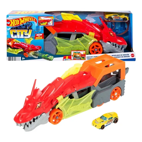 Remolque Dragon Transportador Hot Wheels