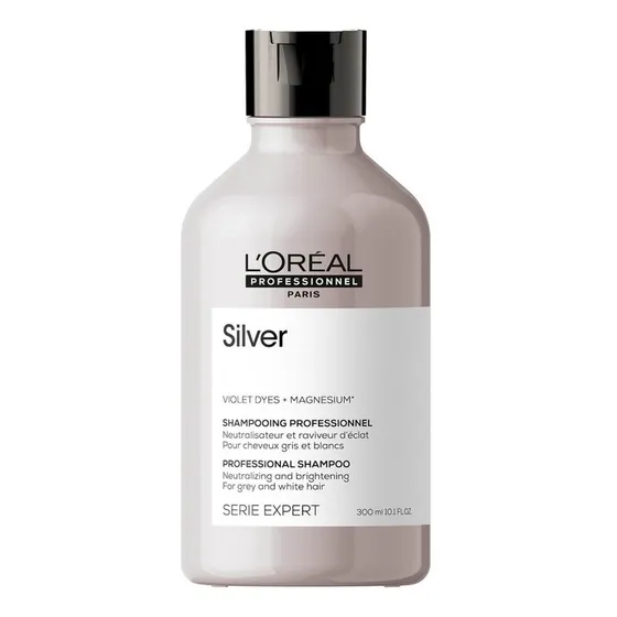 Shampoo Silver cuidado del cabello blanco Loreal professionnel 300ml