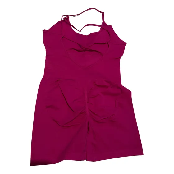 Catsuit Mono Frunce Levanta Cola Sin Costura Calza Deportiva
