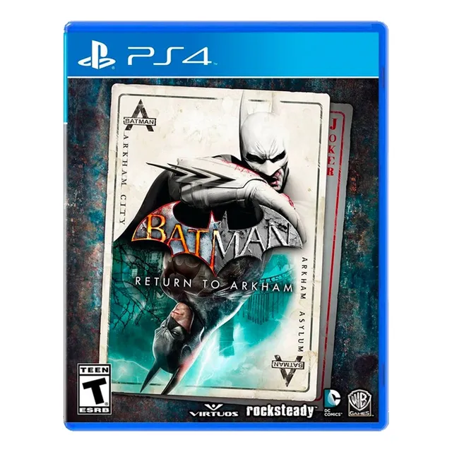 Batman: Return To Arkham - City / Asylum Ps4 Físico