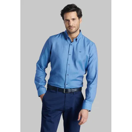 Camisa Westlake Azul Ss26 Ferouch