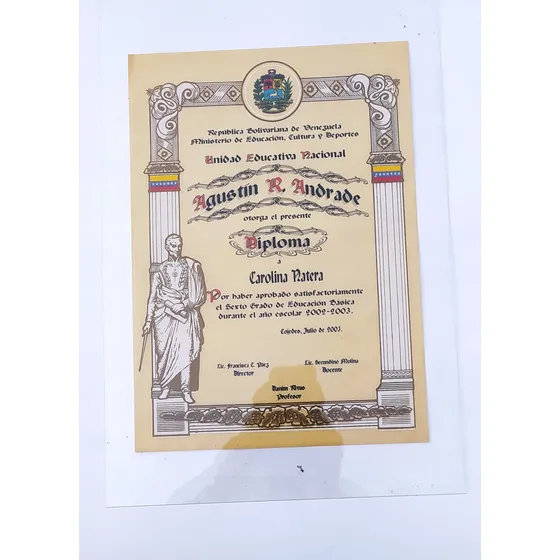 Diplomas Pergaminos Papel Italiano 35x50