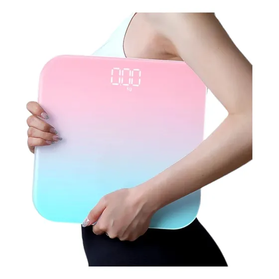 Peso Balanza Digital Personal 180 Kg Vidrio Templado Bascula