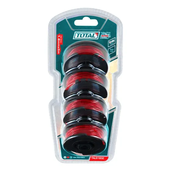 Linea De Nylon Para Guadaña 1.6mm 5m 4pcs