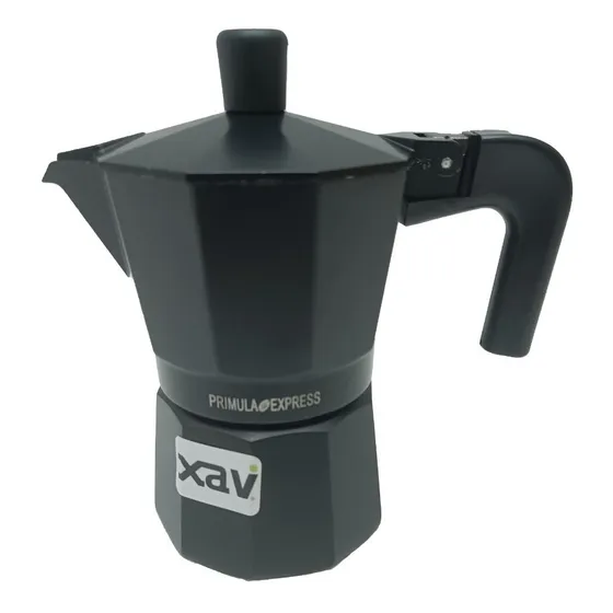 Cafetera Greca Aluminio 3 Tazas Cafe Expreso Primula F. 8419