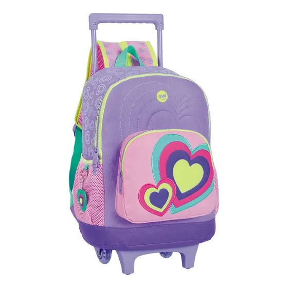 Morral Maleta Con Ruedas Juvenil