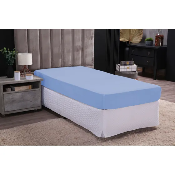 Lençol Solteiro Avulso Cama Box Com Elástico Percal