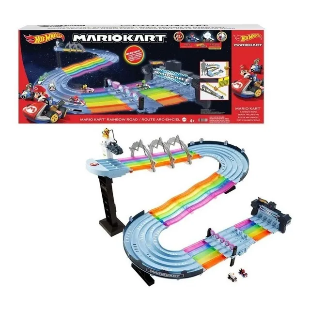 Pista Mario Kart Raibow Senda Arcoiris Hot Wheel Original