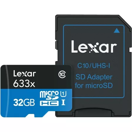 Lexar Profesional Memoria Micro Sd 32 Gb Original 633x