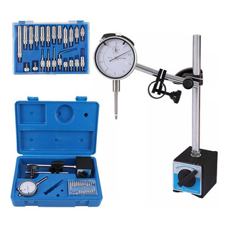 Kit Calibrador Indicador Caratula 0-1 In Con Base Magnética Kit Calibrador Indicador Caratula 0-1 In Con Base Magnética