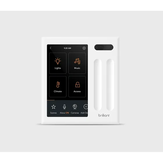 Brilliant Control Inteligente Para El Hogar 2 Interruptor