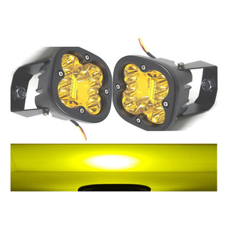 Par Faro 40 Led 60w Cuadrado Ámbar Fijo/estrobo 4x4 Barra Par Faro 40 Led 60w Cuadrado Ámbar Fijo/estrobo 4x4 Barra