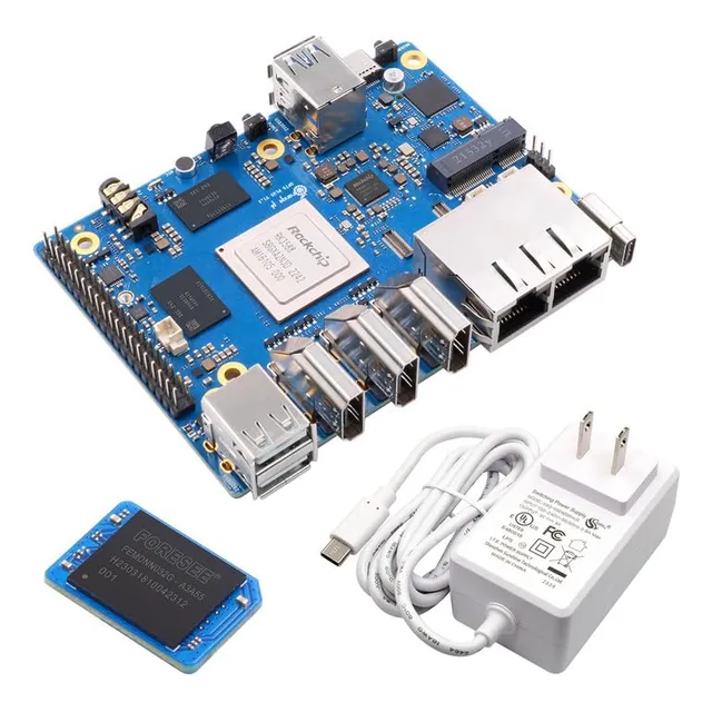 Orange Pi 5 Plus 8gb Con 64gb Emmc Rockchip Rk3588 8-core