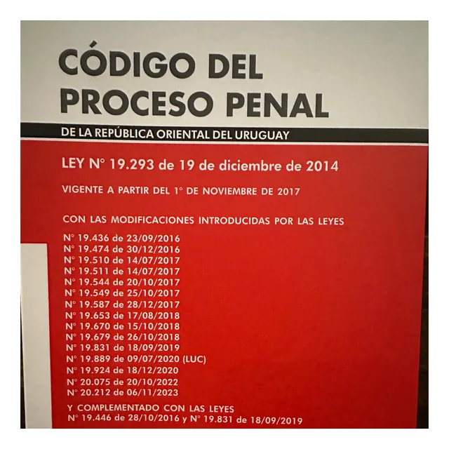 Codigo Del Proceso Penal Alejandro Abal Oliu 
