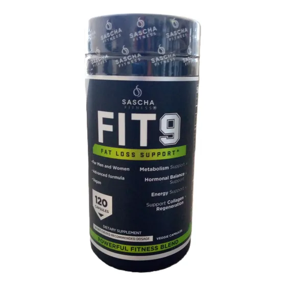Fit9 Sascha Fitness 120 Capsulas Fat Loss Support