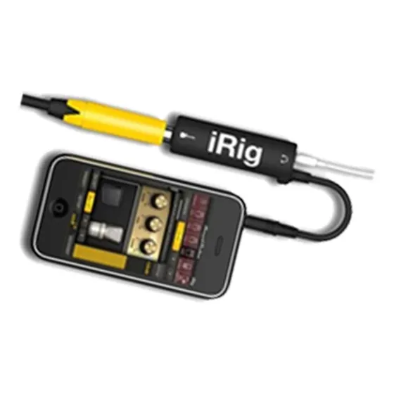 Amplitube Irig iPhone iPod iPad Para Guitarra Y Bajo 3.5mm 