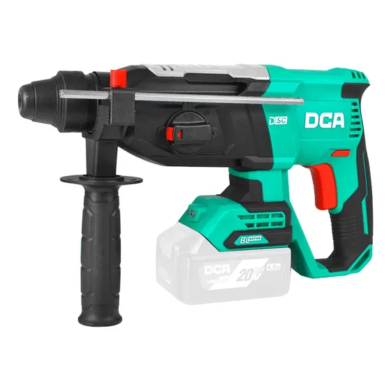Rotomartillo 20v 600w 26mm 3.1j 0-960/min 2x4.0ah Brushless