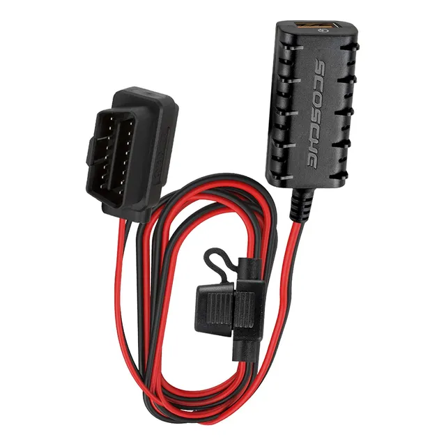 Adaptador De Cargador De Vehiculo Obdii/usb-a , Scosche