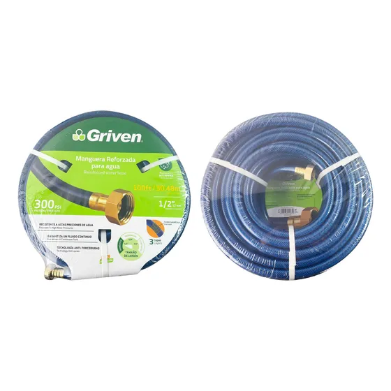 Manguera De Riego Griven 1/2x30.48 Metros