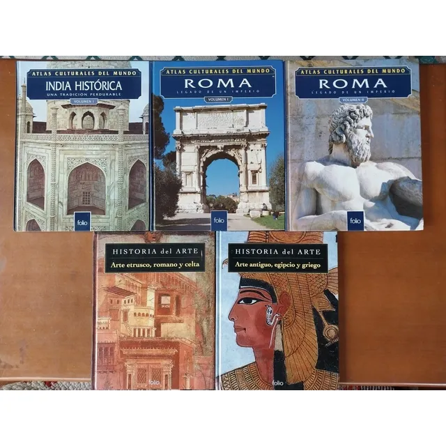 Libros De Historia Y Del Arte Griego, Egipcio, Romano Y Más