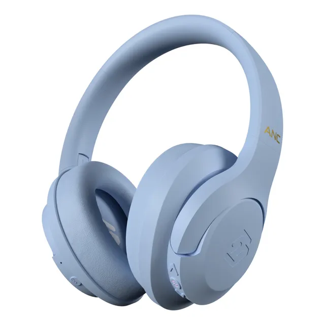 Audífonos Inalámbricos Bluetooth Sleve Pulse ANC Cancelación de Ruido Activa 45 Horas Batería Sky Blue Celeste
