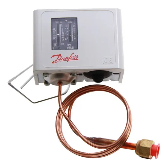 Presostato Baja Dif F-22/12 C/capilar Kp1 Danfoss