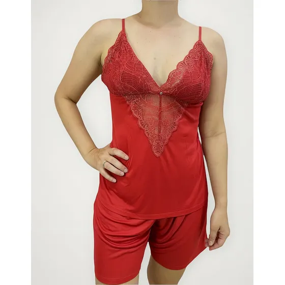 Short Doll Renda Microfibr Amni Recco 06188