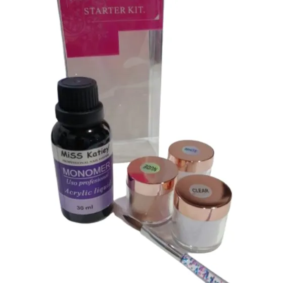 Kit Para Uñas En Acrilico 5 Pzas