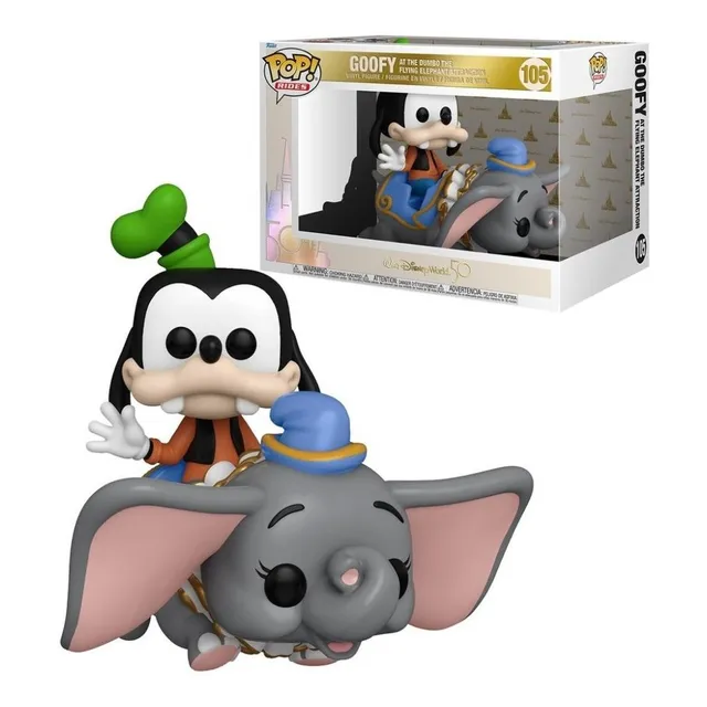 Funko Pop Rides Disney - Goofy And Dumbo