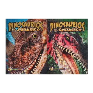 Set 2 Libros Dinosaurios Del Jurásico Y Del Cretácico P Dura Set 2 Libros Dinosaurios Del Jurásico Y Del Cretácico P Dura