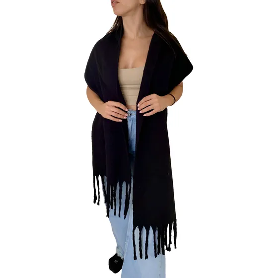 Maxi Bufanda Nube Frizada Importada Mujer Hombre Unisex