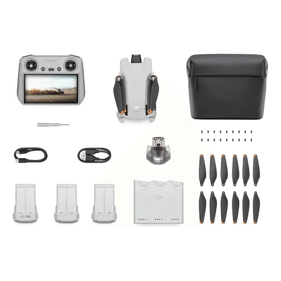 Dron DJI Mini 3 Fly More Combo Plus (DJI RC) (GL)