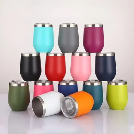 Copo Térmico 360ml Com Tampa Para Bebidas Quentes E Frias