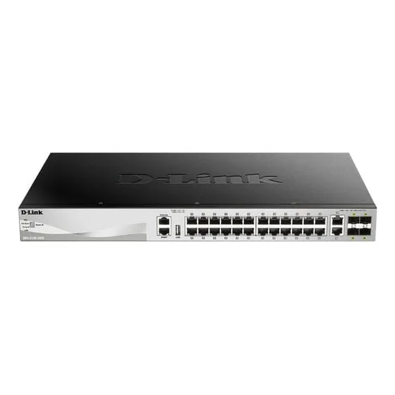 Switch L3 24ptos 2 Puertos 10gbase Con 4ptos 10gb Sfp