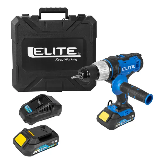 Taladro Inalambrico Percutor De 1/2 20v Elite Xid 20