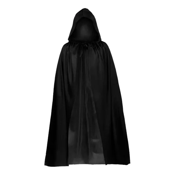 Disfraz Capa Con Capucha Larga 130cm Cotillon Halloween Upd 