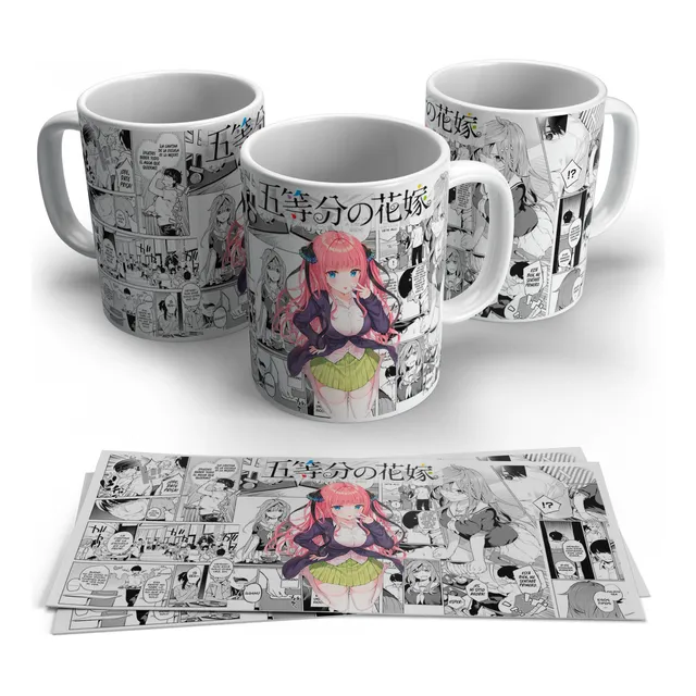 Nino Nakano Go Toubun No Hanayome Taza Anime Personalizada 7