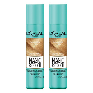 Pack X2 L'oreal Paris Magic Retouch Tono Rubio Claro Pack X2 L'oreal Paris Magic Retouch Tono Rubio Claro
