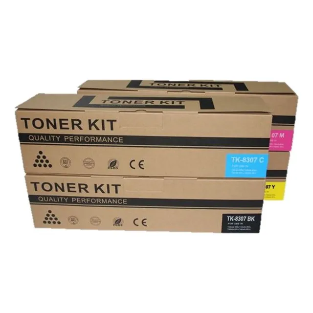 Kit 4 Toner Compatible Kyo Tk-8307 Taskalfa 3050 3051 3550
