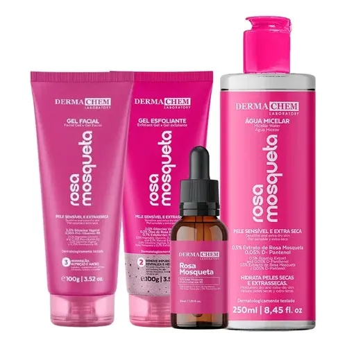 Kit 4 Cremes Serum Skincare Japan Sakura Sweet Kiss Laikou