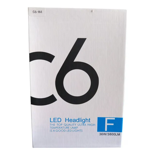 Focos Led H4 Lupa Doble Color Y7