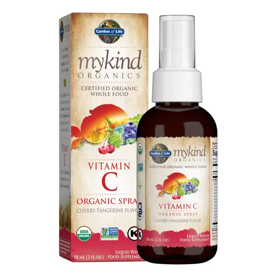 Suplemento Garden Of Life Vitamin C Mykind, 60 Ml, Orgánico