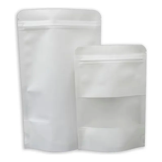 Bolsas Ziploc Con Visor Color Blanco | 10cm X 15cm | X 50 Us