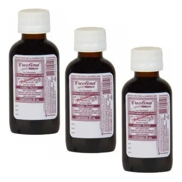 Criolina Pearson 50 Ml Kit Com 3 Unidades Creolina