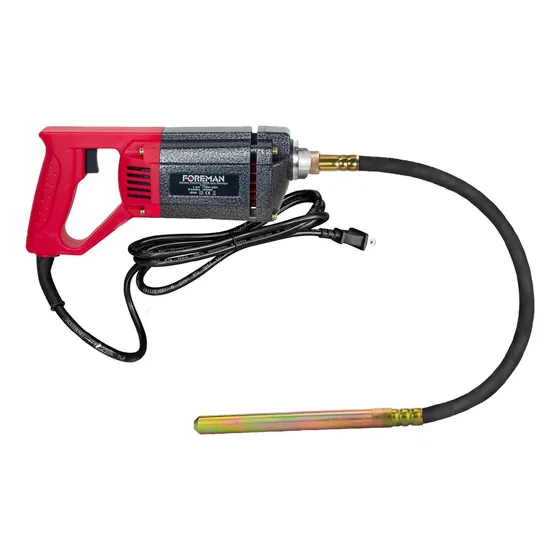 Vibrador Eléctrico De Hormigón Concreto 1000w 1hp 1.2m 110v