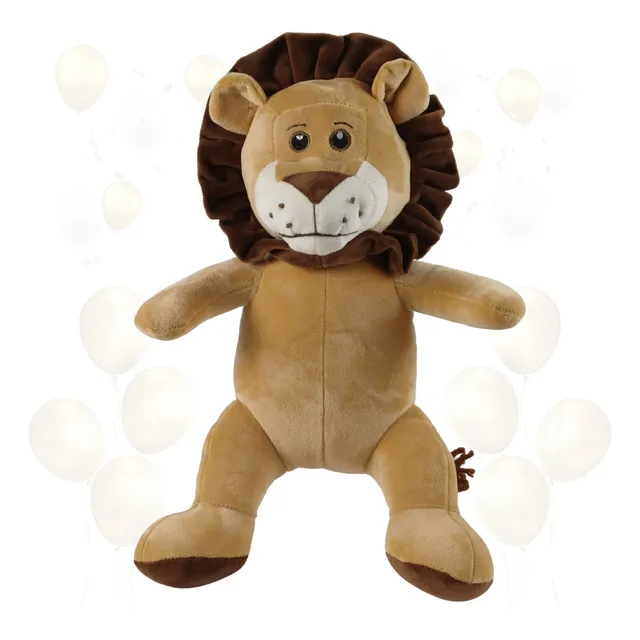 Leão Selva Brinquedo Fofo Decoração Safari Realista Presente